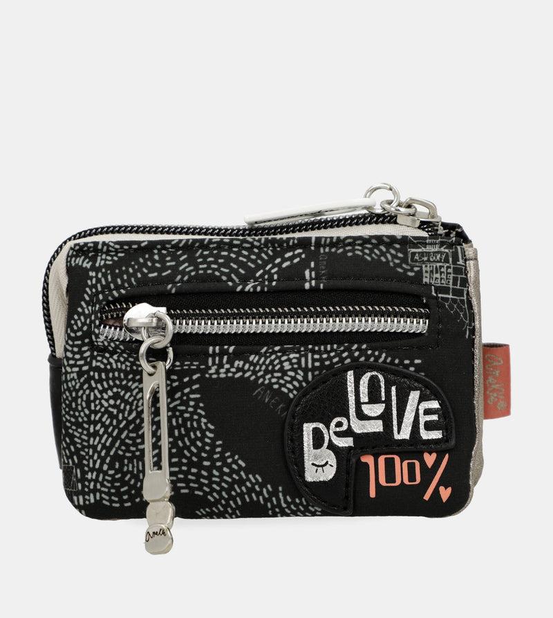 Anekke Nature Sixties Triple-compartment Coin Purse