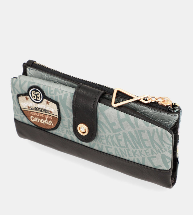 Anekke Nature Woods Wallet With Removable Card Holder