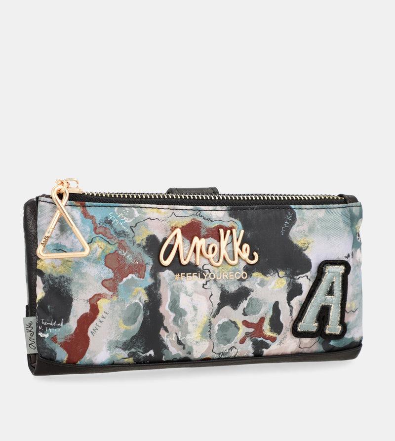 Anekke Nature Woods wallet with removable card holder