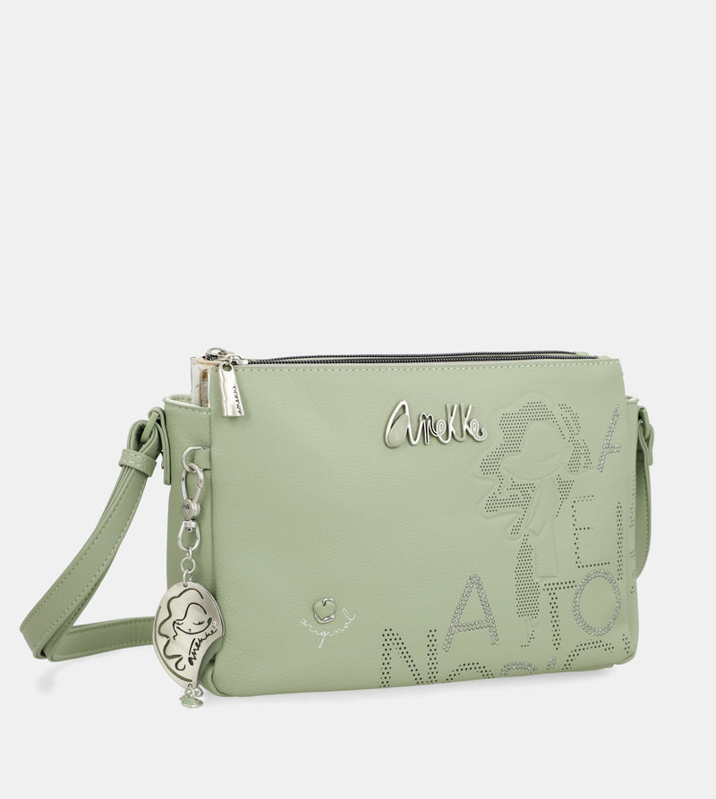 Anekke Printed crossbody bag with 3 compartments Alma