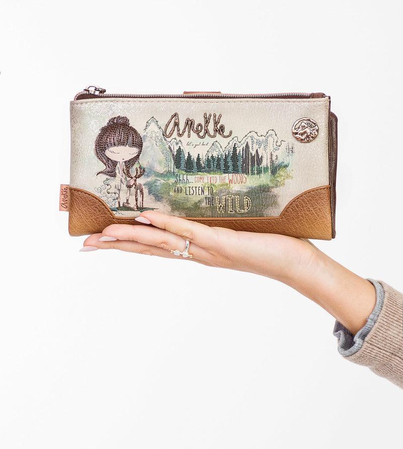 Anekke The Forest Wallet With Card Holder Flexible Material The Forest
