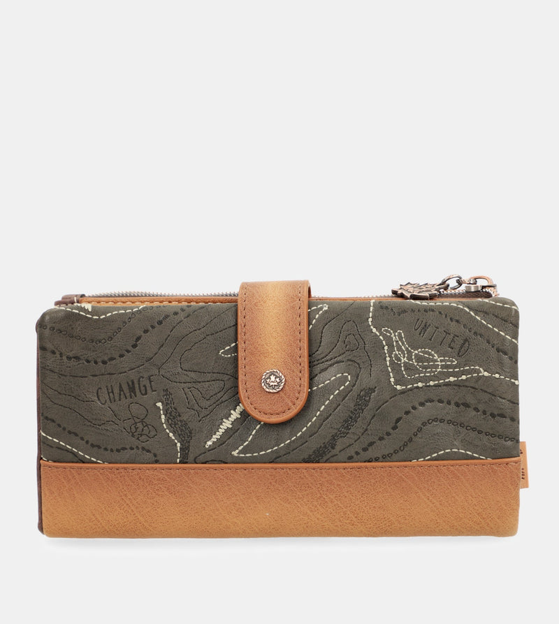 Anekke The Forest Wallet With Card Holder Flexible Material The Forest