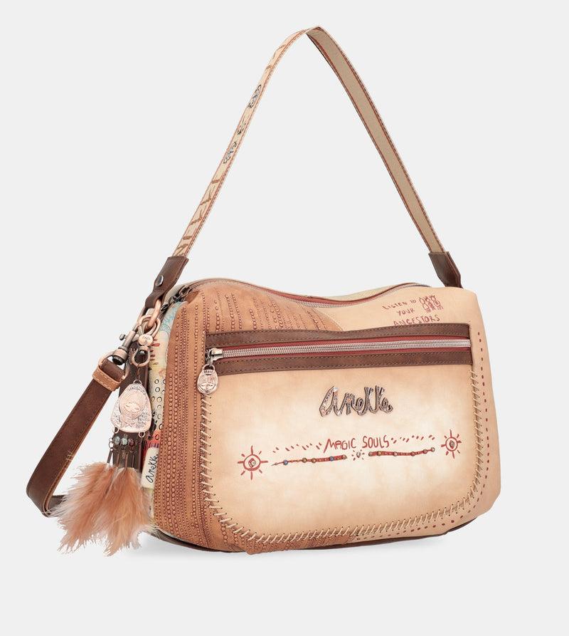 Anekke Tribe large crossbody bag with shoulder strap