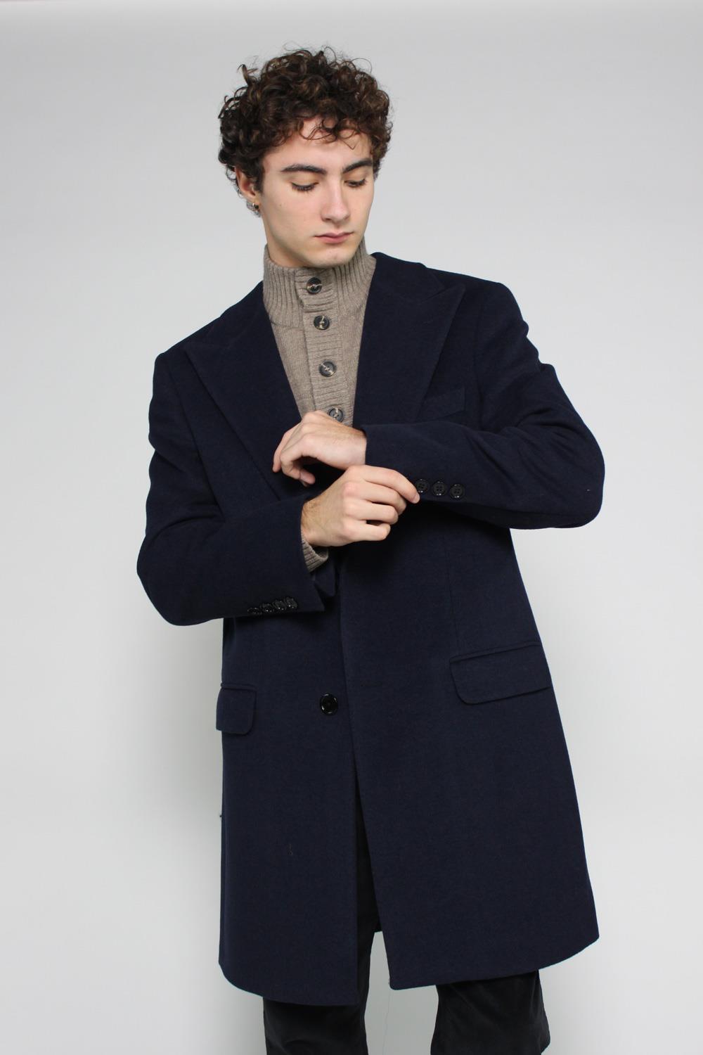 Antonio miro ABRIGO LANA MARINO LARGO