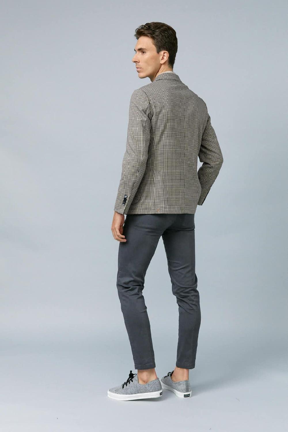 Antonio Miro AMERICANA MARRÓN PATA DE GALLO