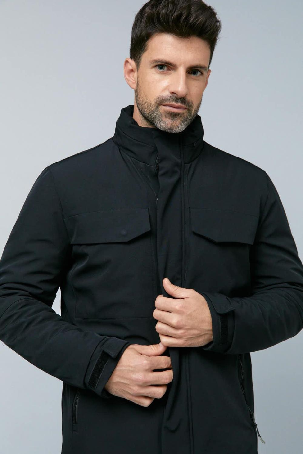 Antonio Miro ANORAK NEGRO CAPUCHA