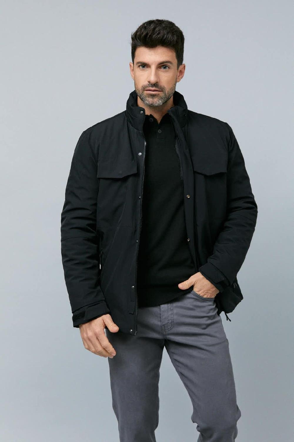 Antonio Miro ANORAK NEGRO CAPUCHA