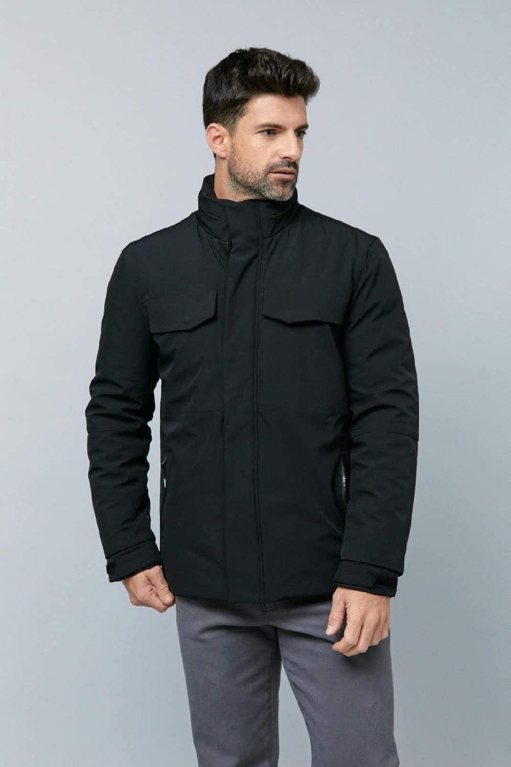Antonio miro ANORAK NEGRO CAPUCHA