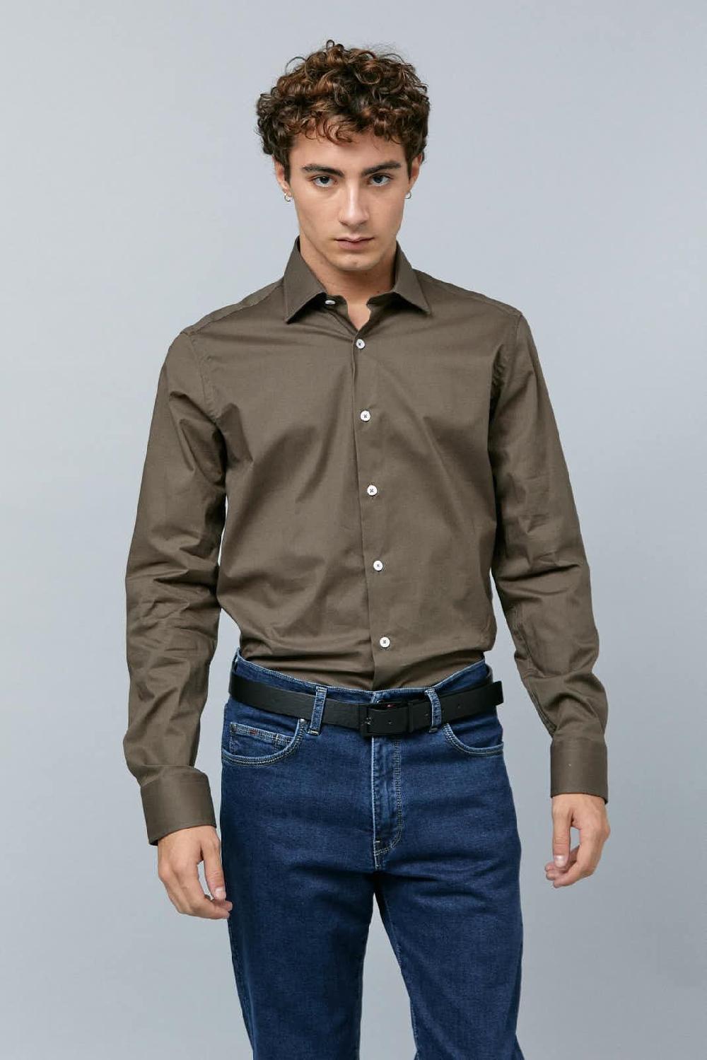 Antonio Miro CAMISA ALGODÓN MANGA LARGA