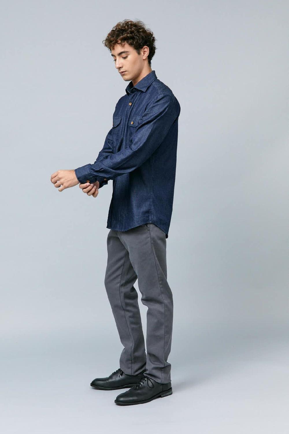 Antonio Miro CAMISA TEJANA 2 BOLSILLOS