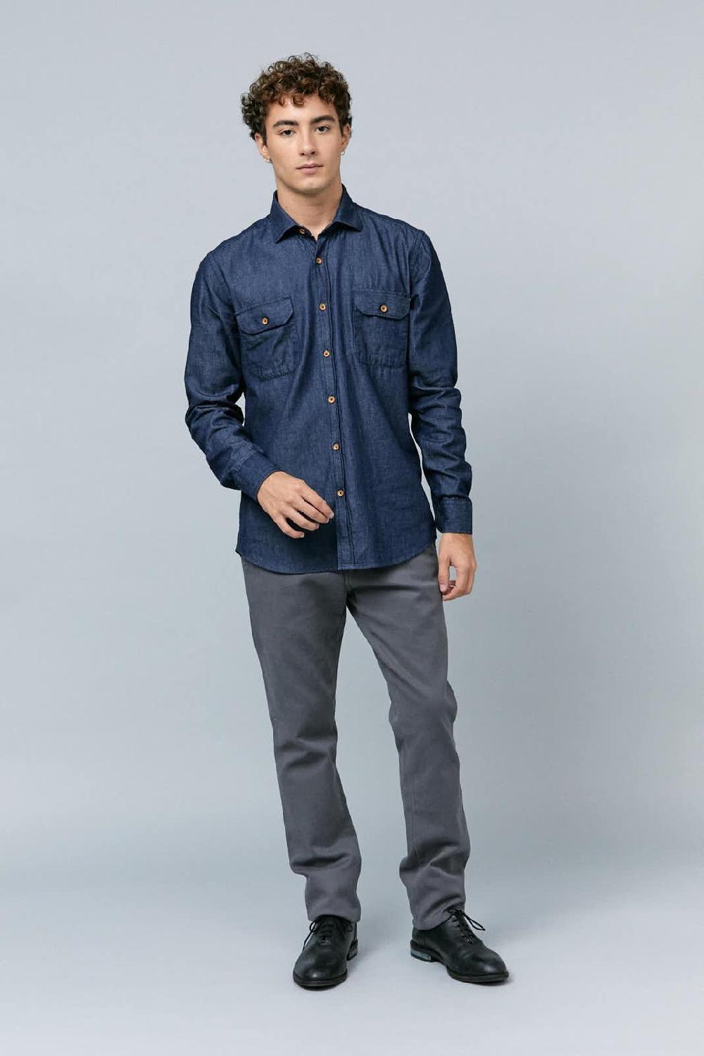 Antonio miro CAMISA TEJANA 2 BOLSILLOS