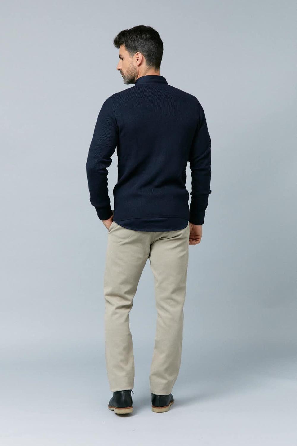 Antonio Miro CARDIGAN AZUL MARINO