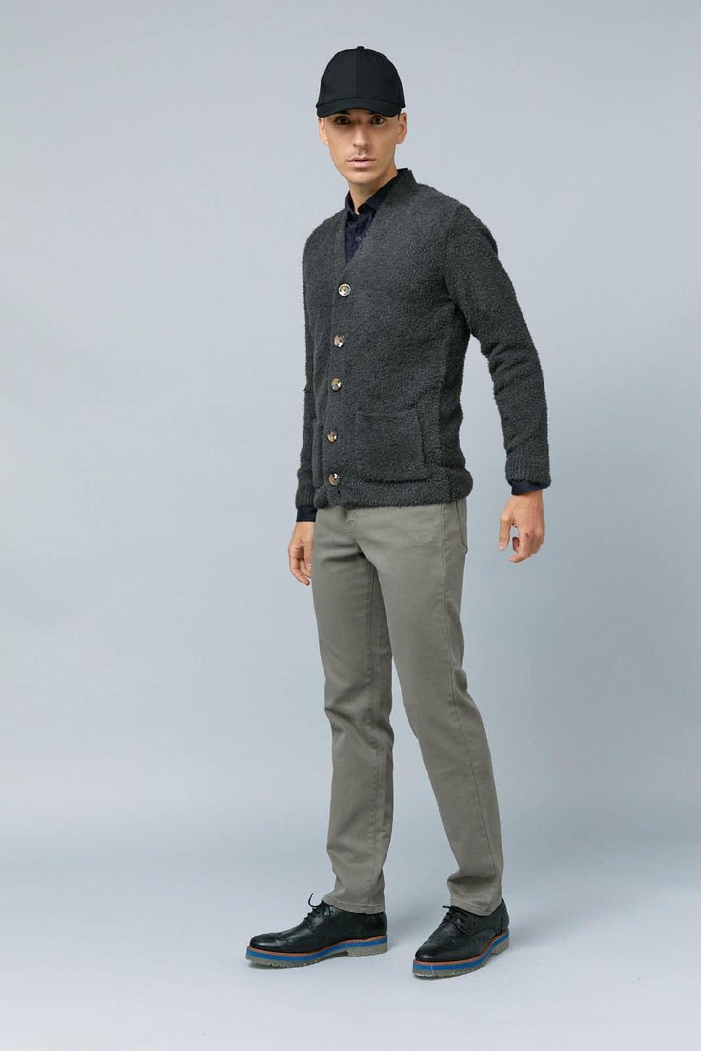 Antonio Miro CARDIGAN GRIS OSCURO