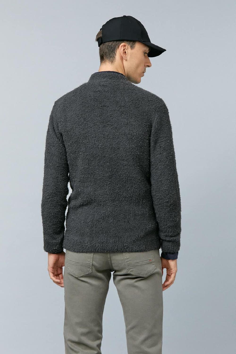 Antonio Miro CARDIGAN GRIS OSCURO