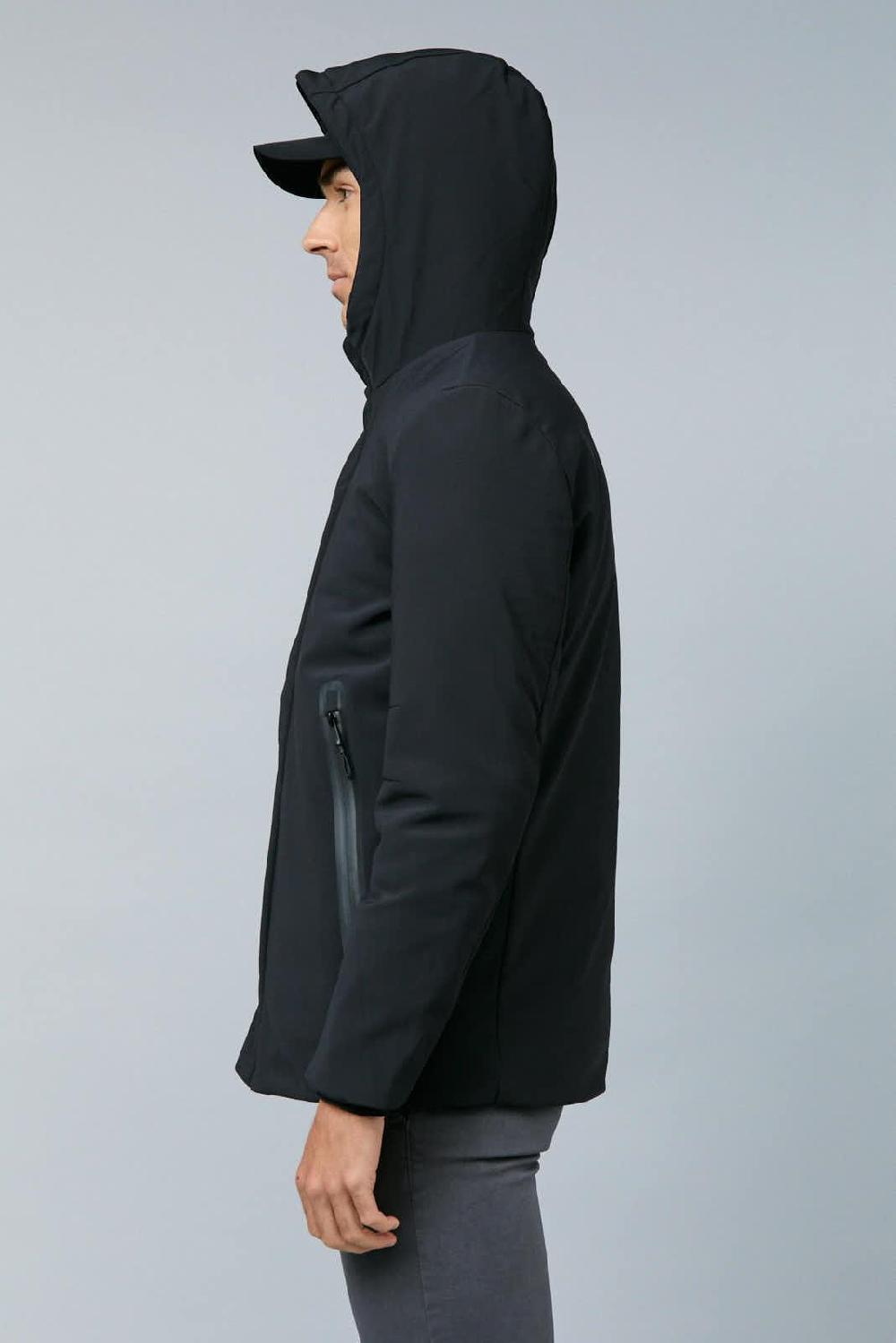 Antonio Miro CAZADORA NEGRA ACOLCHADA