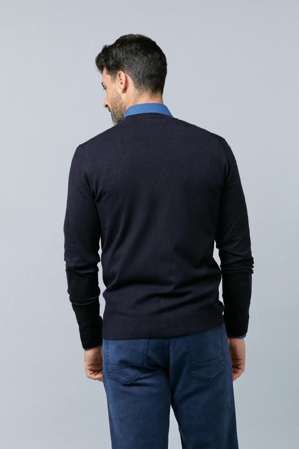 Antonio Miro CHAQUETA CARDIGAN NAVY