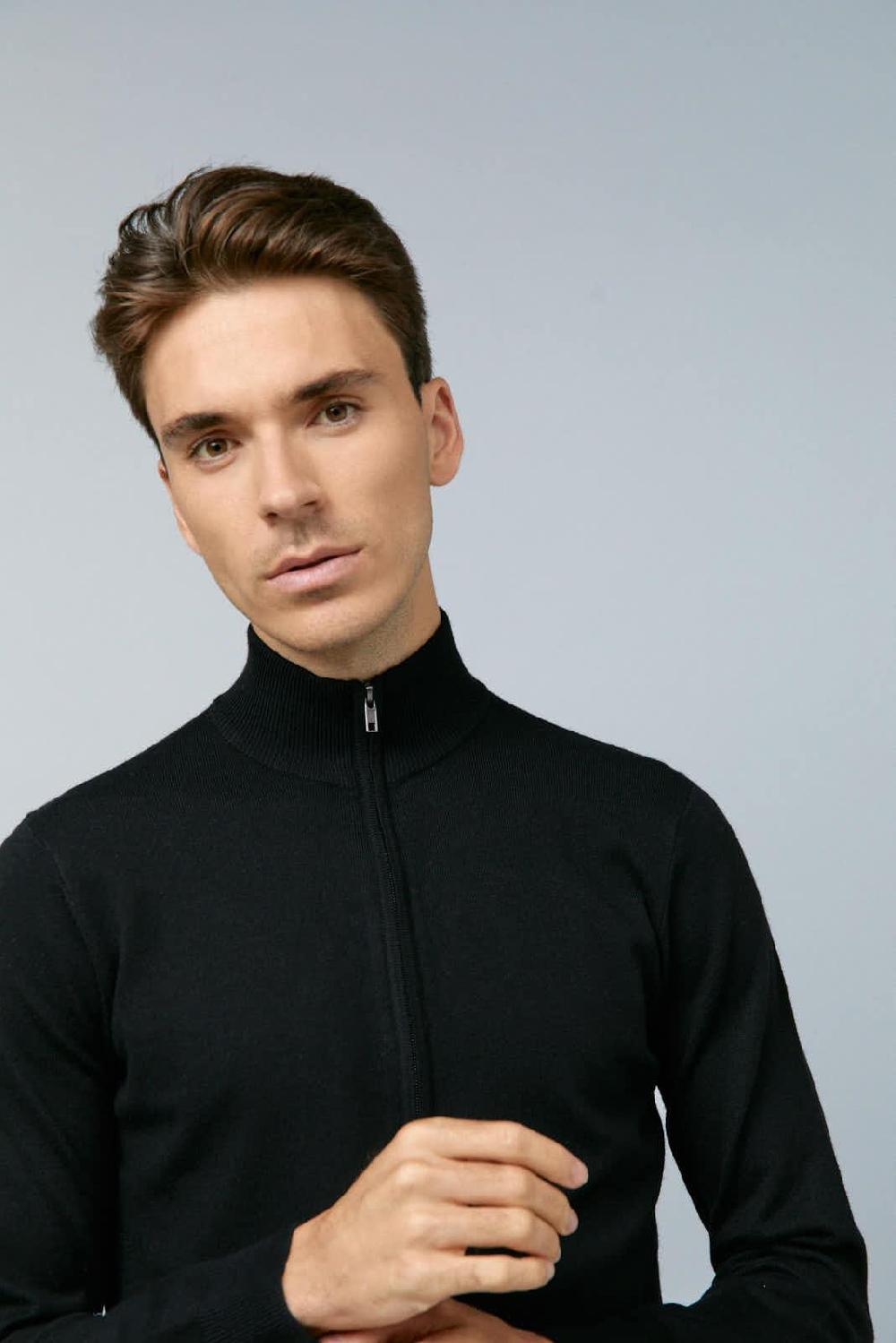 Antonio Miro CHAQUETA CREMALLERA LANA