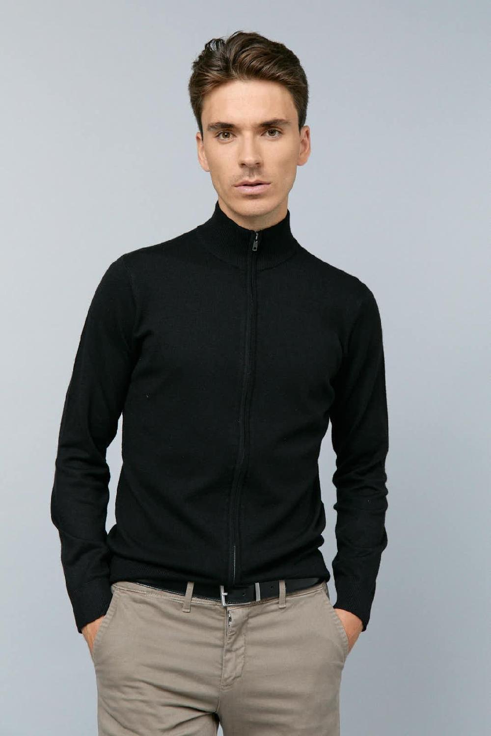 Antonio miro CHAQUETA CREMALLERA LANA