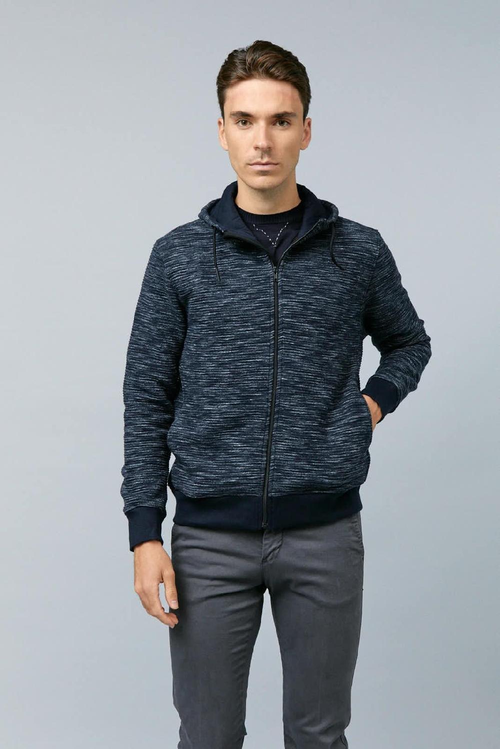 Antonio Miro CHAQUETA MARINO/BLANCO CAPUCHA