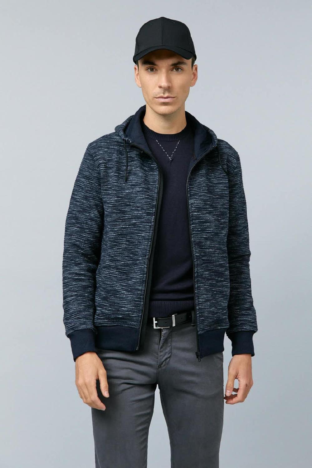 Antonio Miro CHAQUETA MARINO/BLANCO CAPUCHA