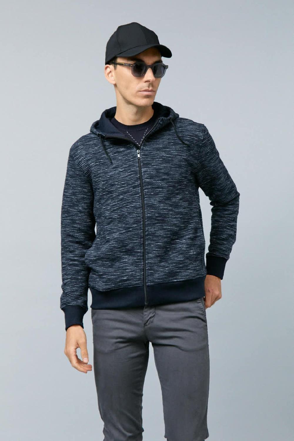 Antonio miro CHAQUETA MARINO/BLANCO CAPUCHA