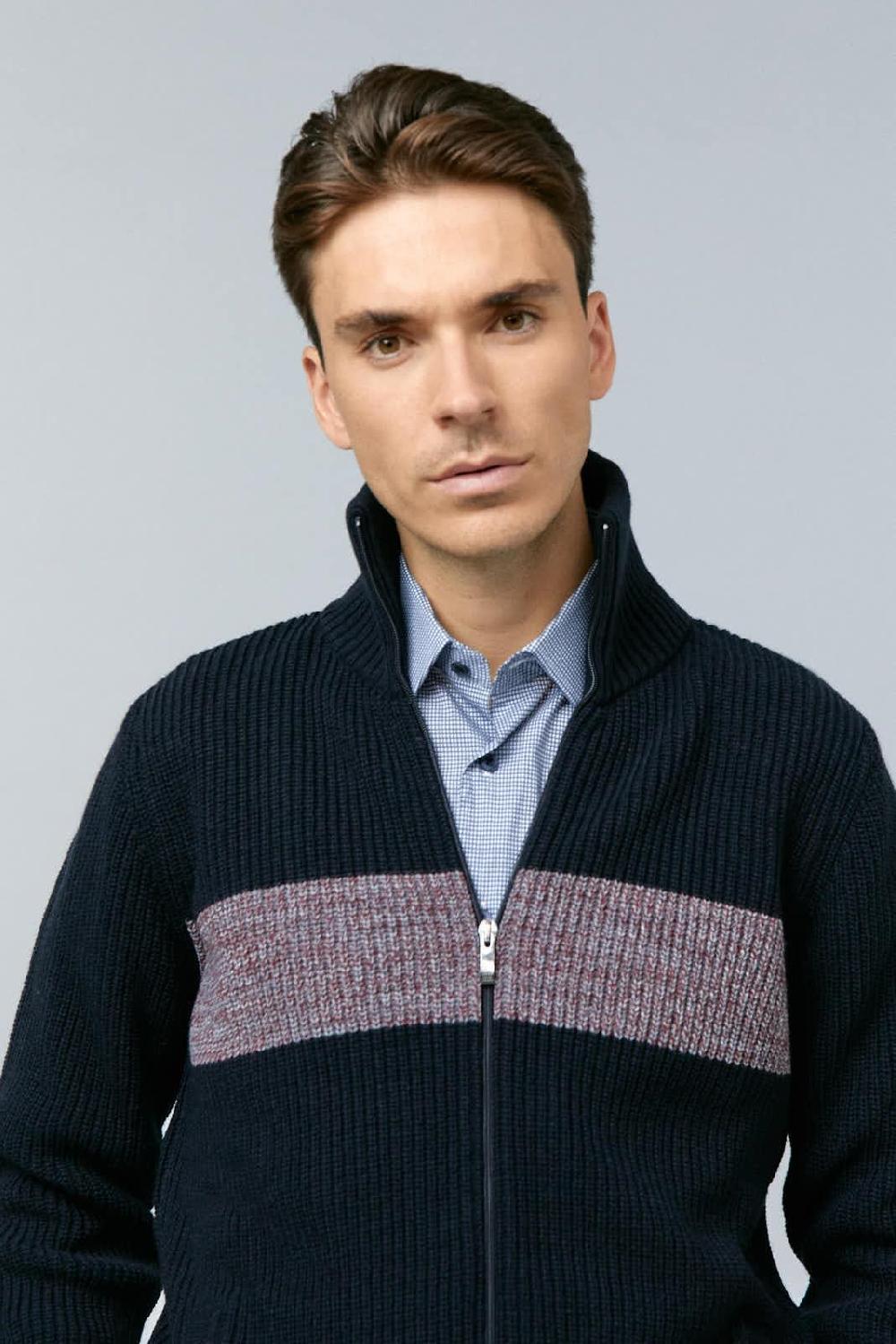 Antonio Miro CHAQUETA MARINO RAYA GRANATE