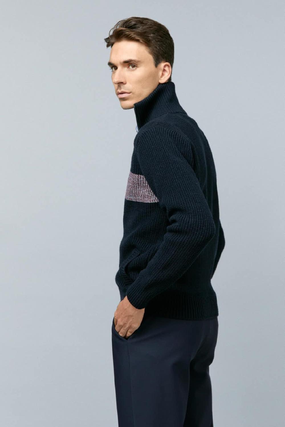 Antonio Miro CHAQUETA MARINO RAYA GRANATE