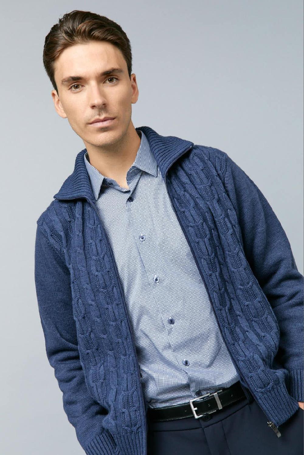 Antonio Miro CHAQUETA PUNTO TRENZADA