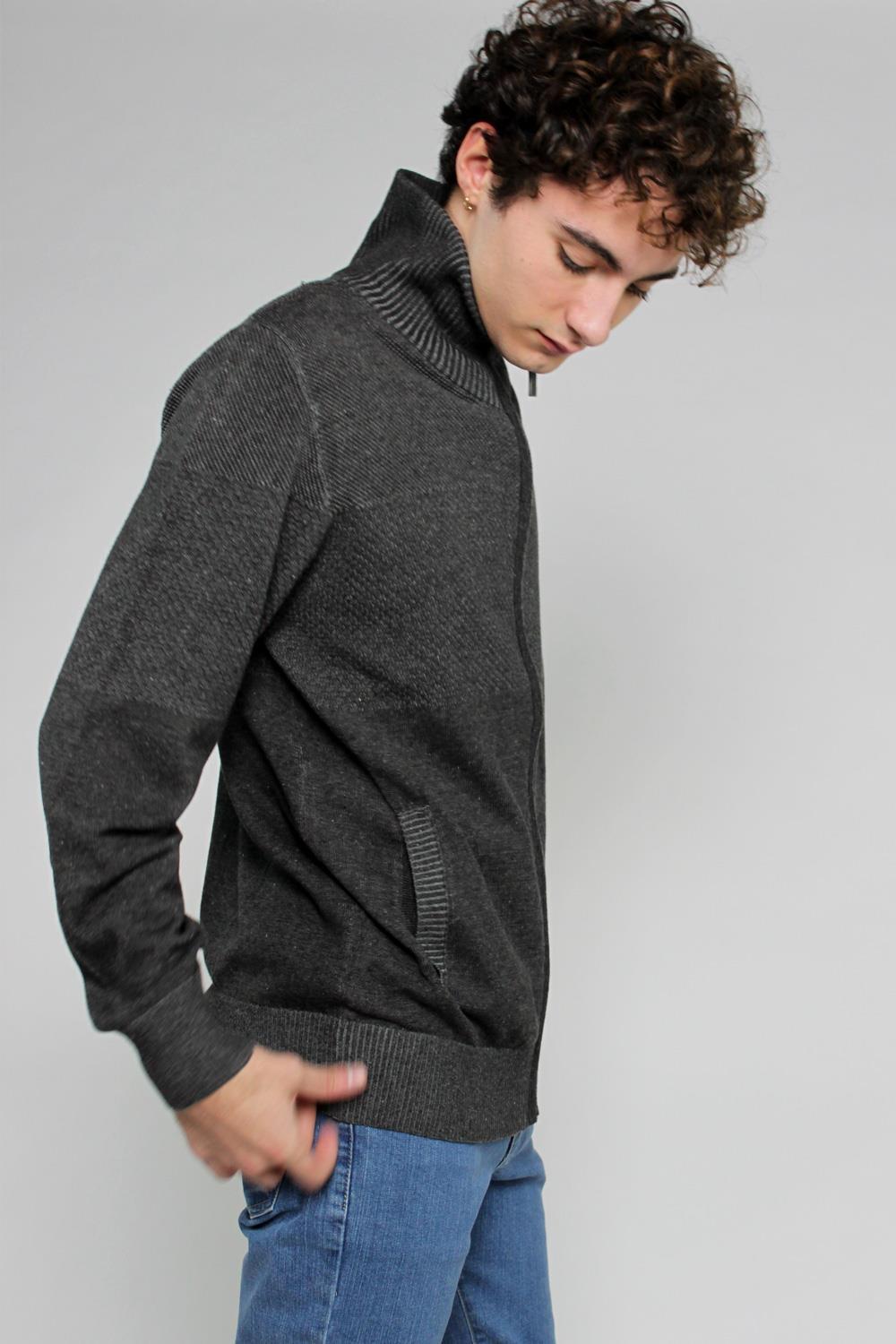 Antonio Miro CHAQUETA VANISADA CON BOLSILLO GRIS