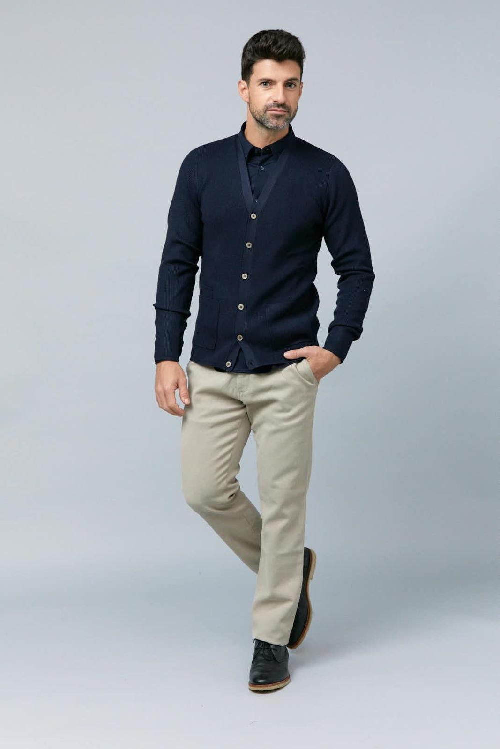 Antonio miro CHINO TENCEL ELÁSTICO