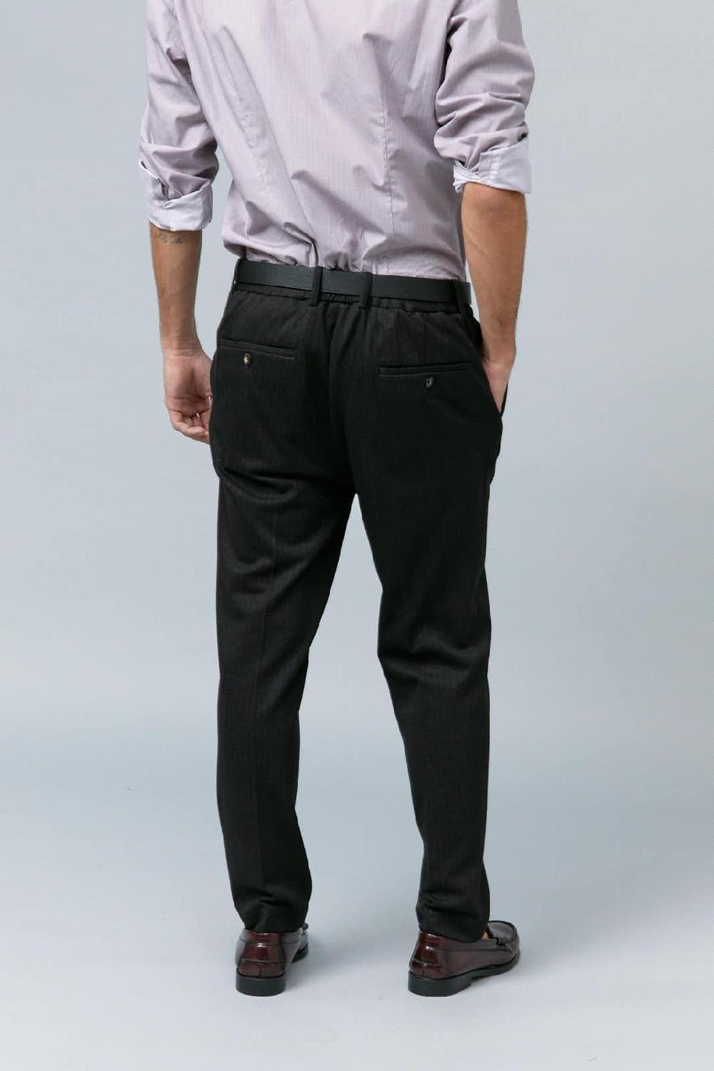 Antonio Miro PANTALÓN RAYA DIPLOMÁTICA GRIS