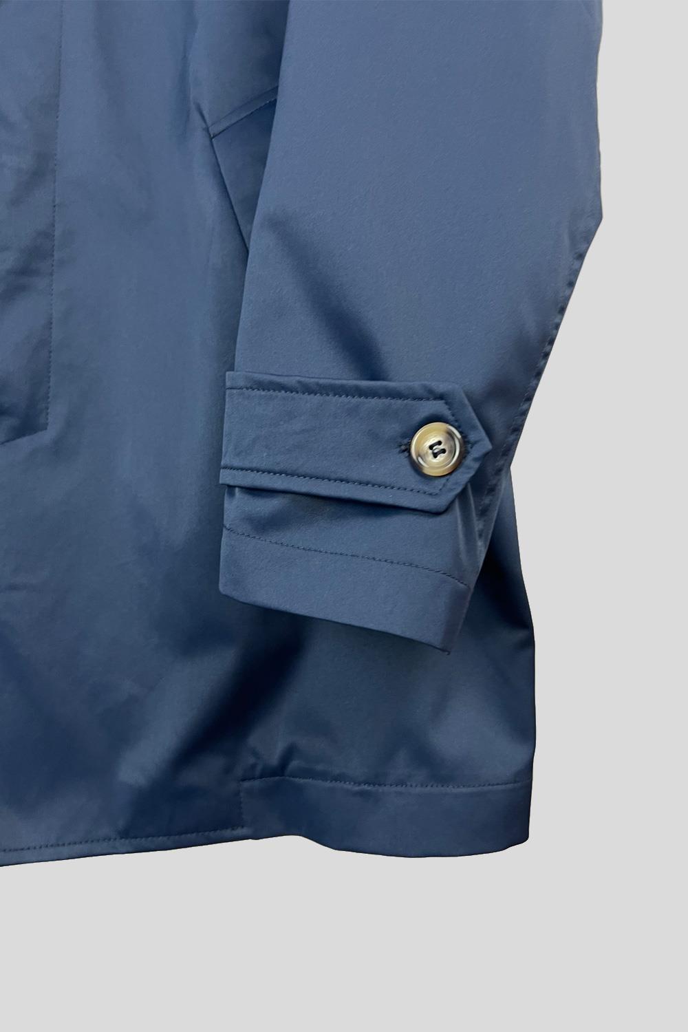 Antonio Miro PARKA AZUL POLYESTER
