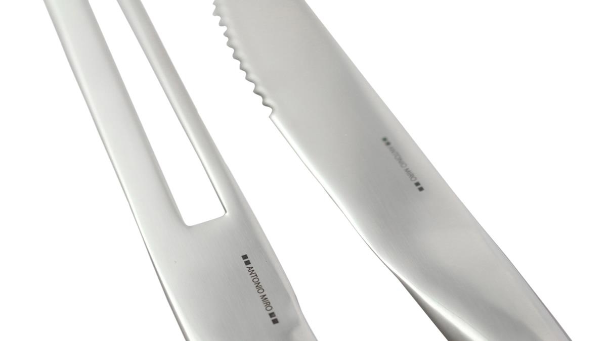 Antonio Miro Set Cocina Cuchillos Pavo
