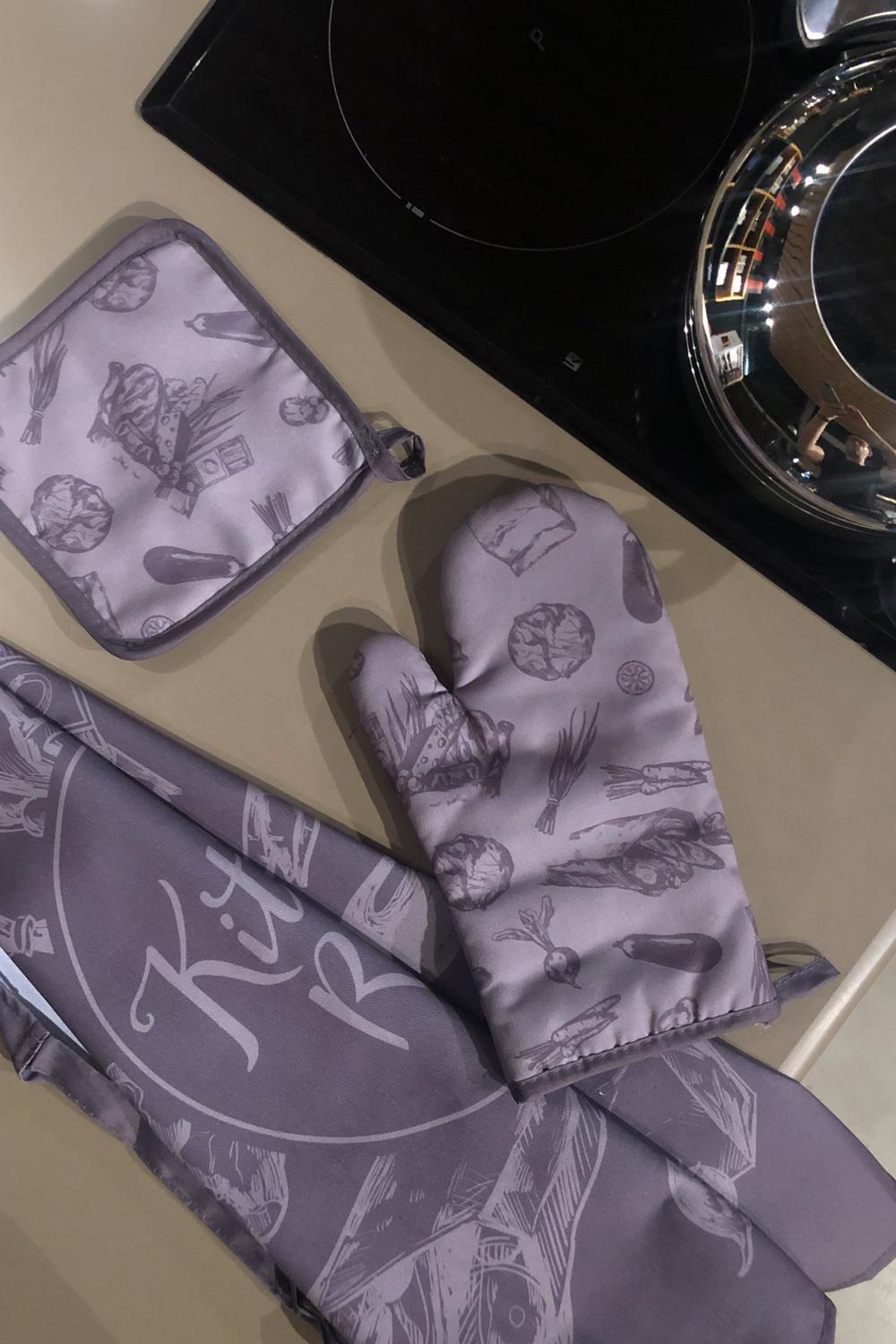 Antonio miro SET VEGGIE (MANOPLA + AGARRADOR + DELANTAL)