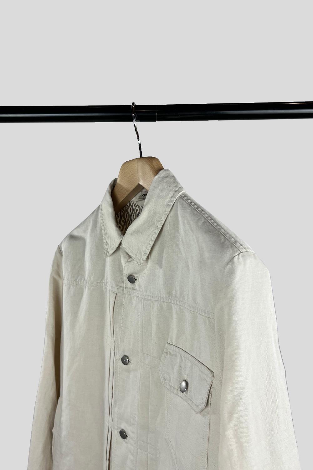 Antonio Miro SOBRECAMISA BOTONES BEIGE