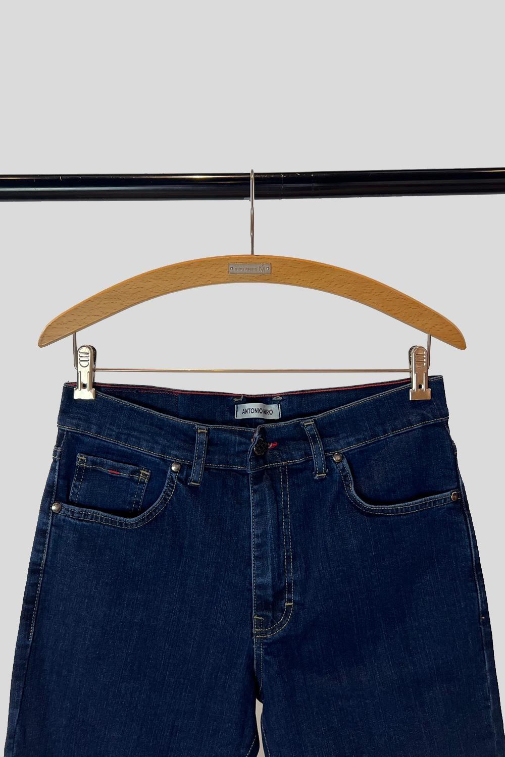 Antonio Miro TEJANO 5 BOLSILLOS LYCRA PIEDRA