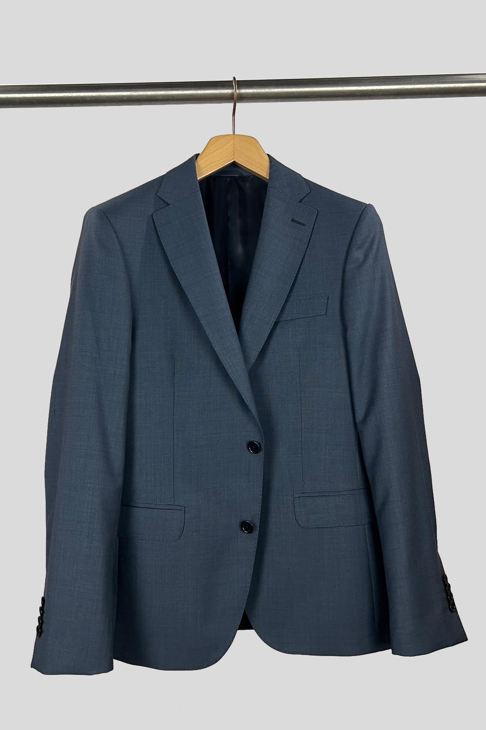 Antonio miro TRAJE LANA FIL A FIL MARINO