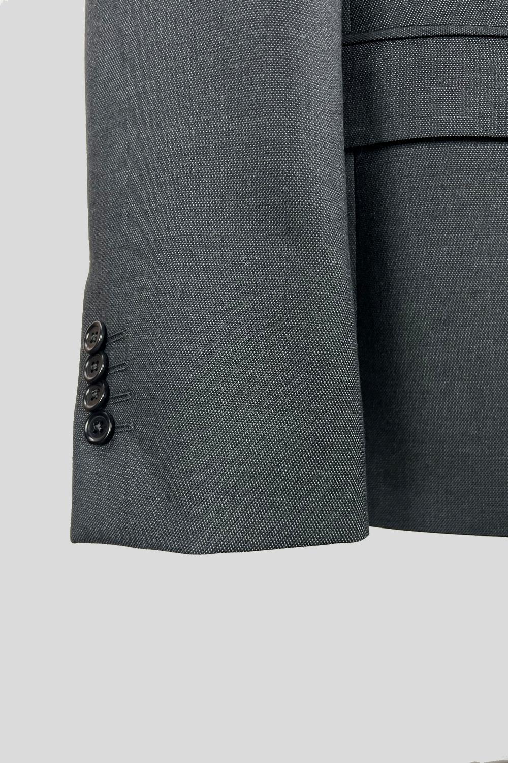 Antonio Miro TRAJE LANA GRIS ESTRUCTURA