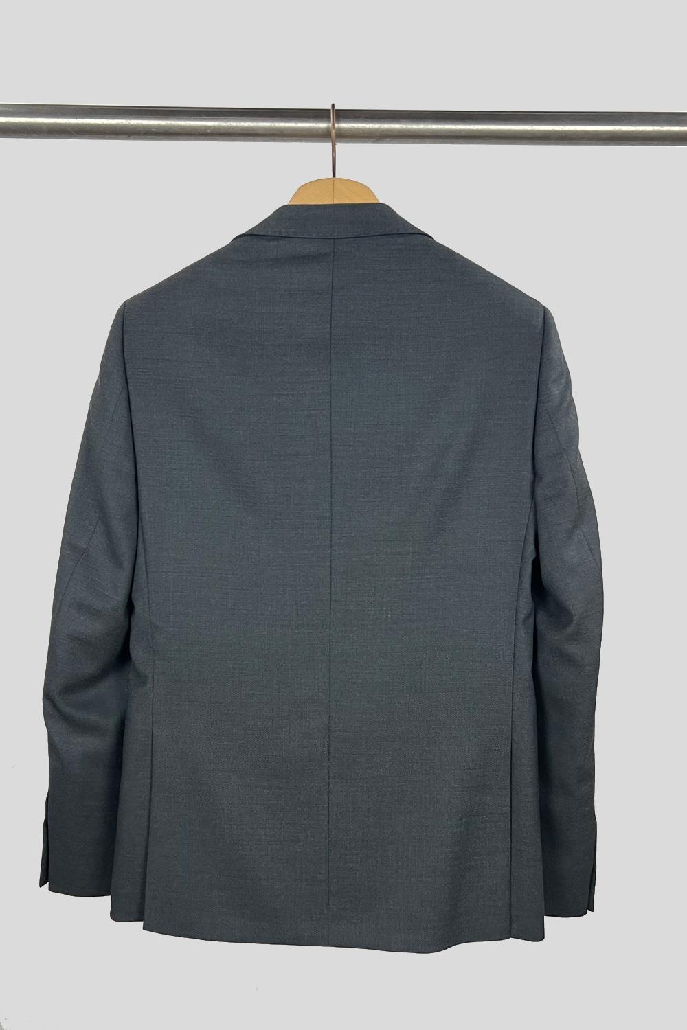 Antonio Miro TRAJE LANA GRIS ESTRUCTURA