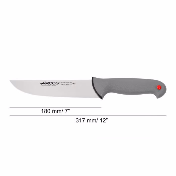 Arcos Cuchillo Carnicero Serie Colour Prof 180 Mm