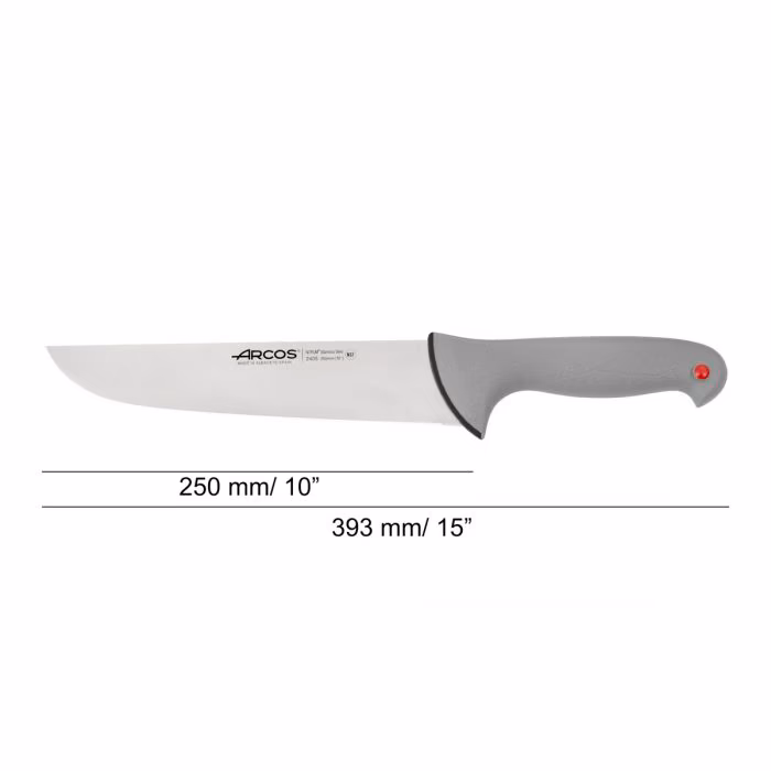 Arcos Cuchillo Carnicero Serie Colour Prof 250 Mm