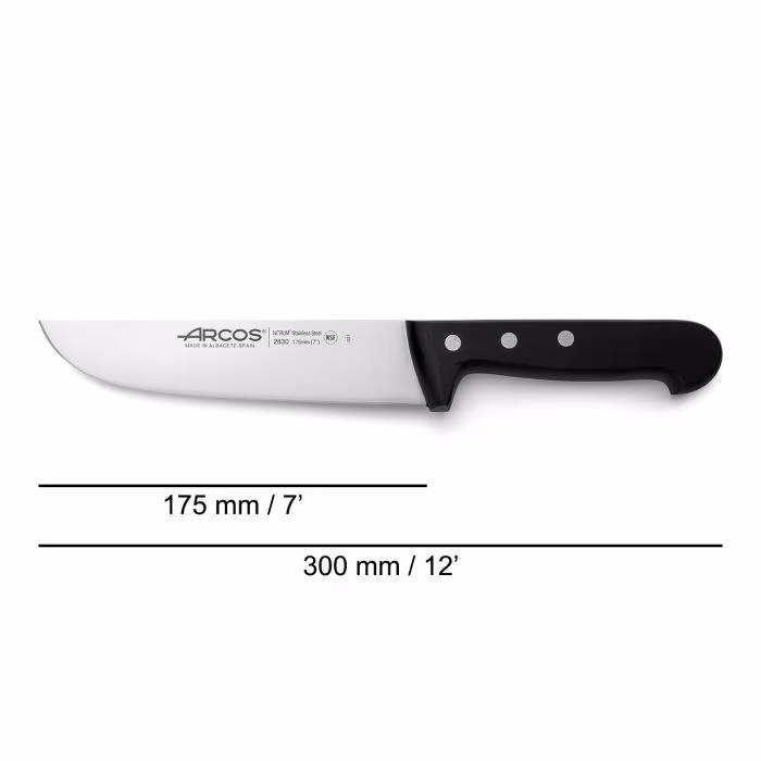 Arcos Cuchillo Carnicero Serie Universal 175 Mm