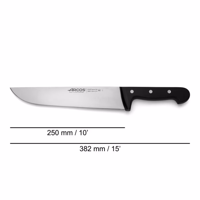 Arcos Cuchillo Carnicero Serie Universal 250 Mm