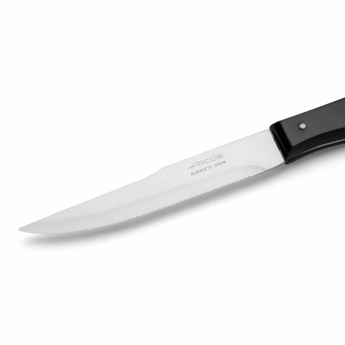 Arcos Cuchillo Chuletero Con Sierra Nylon 110 Mm