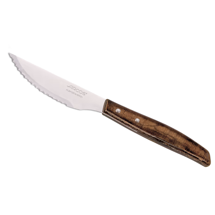 Arcos Cuchillo Chuletero Madera Comprimida 110 mm