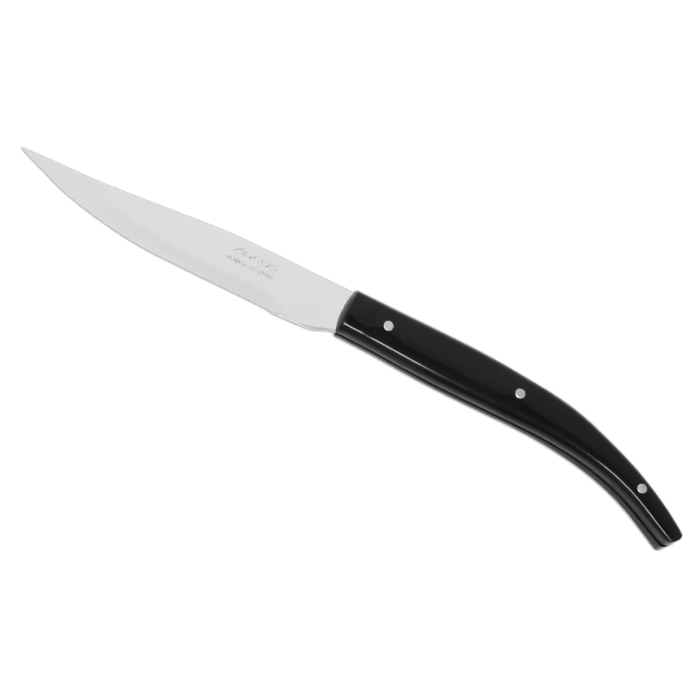 Arcos Cuchillo Chuletero Negro Microserrado 110 mm