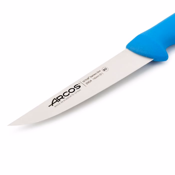 Arcos Cuchillo Cocina Color Azul Serie 2900 130 Mm