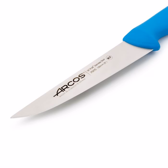 Arcos Cuchillo Cocina Color Azul Serie 2900 150 Mm