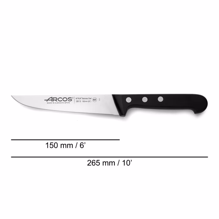 Arcos Cuchillo Cocina Serie Universal 150 Mm