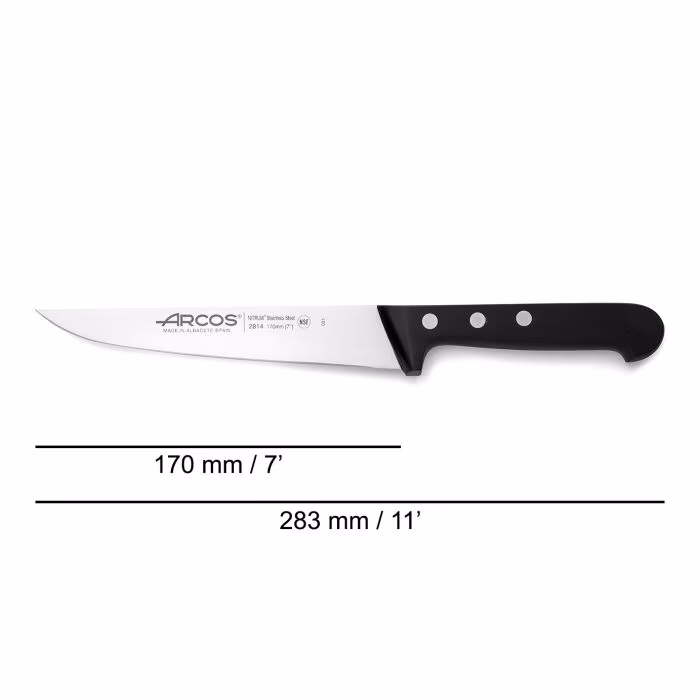 Arcos Cuchillo Cocina Serie Universal 170 Mm